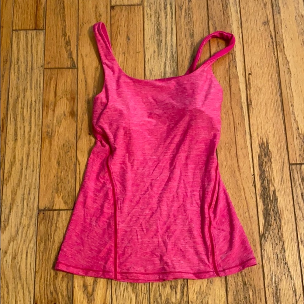 Lululemon pink top